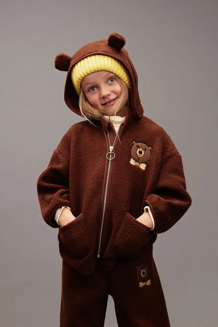 Mini Rodini Детско яке Bear