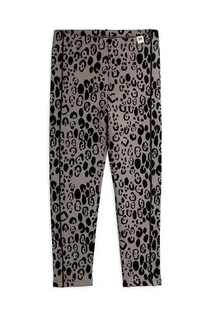 Mini Rodini Риза с вълна Leopard