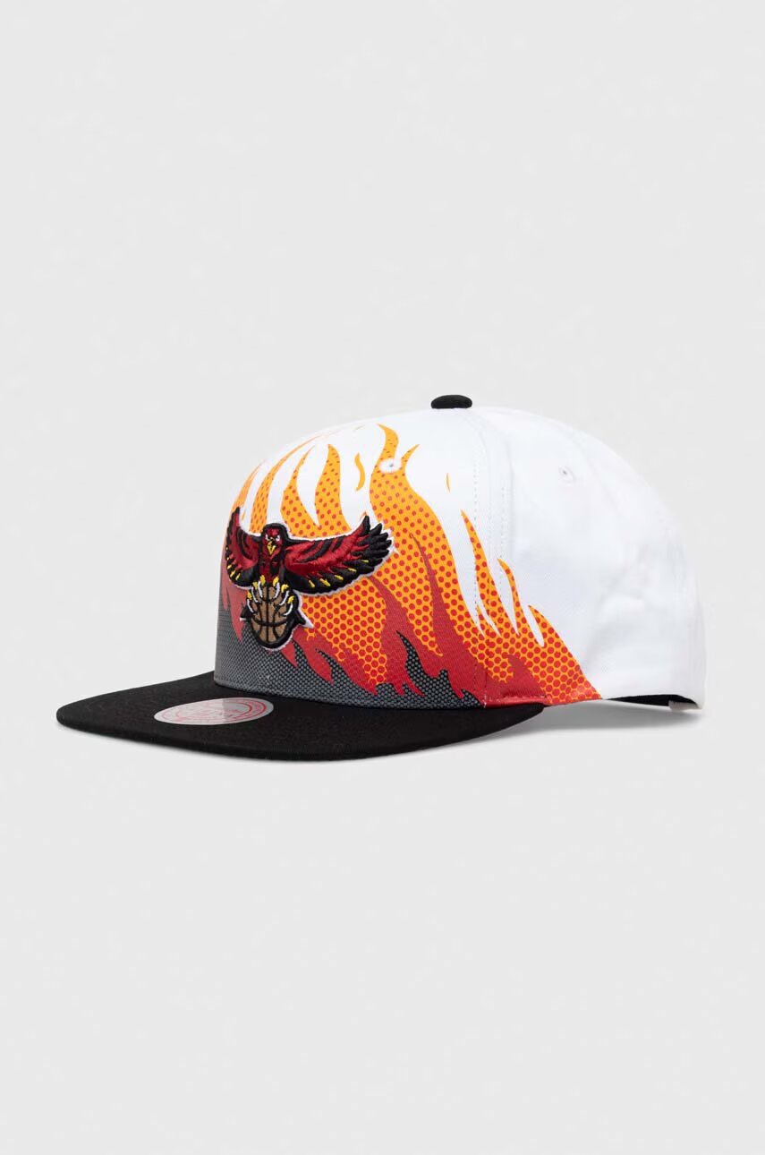 Mitchell&Ness Памучна шапка с козирка ATLANTA HAWKS