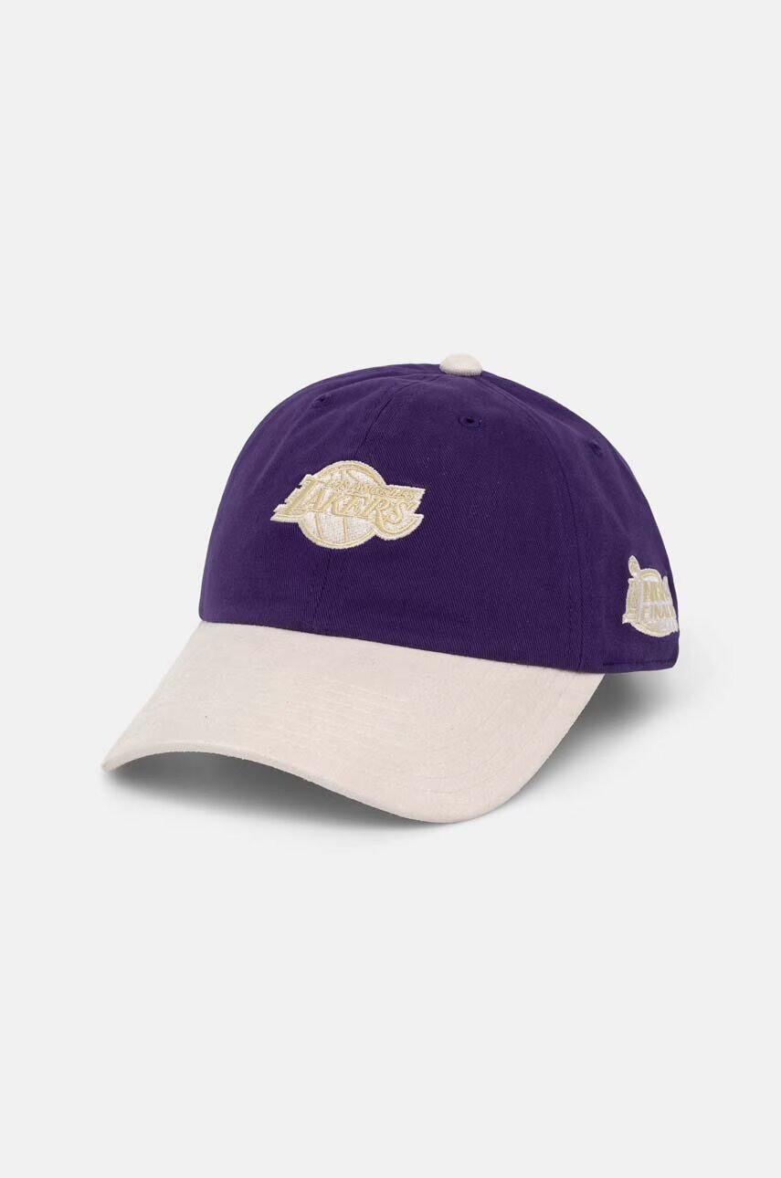 Mitchell&Ness Памучна шапка с козирка Los Angeles Lakers