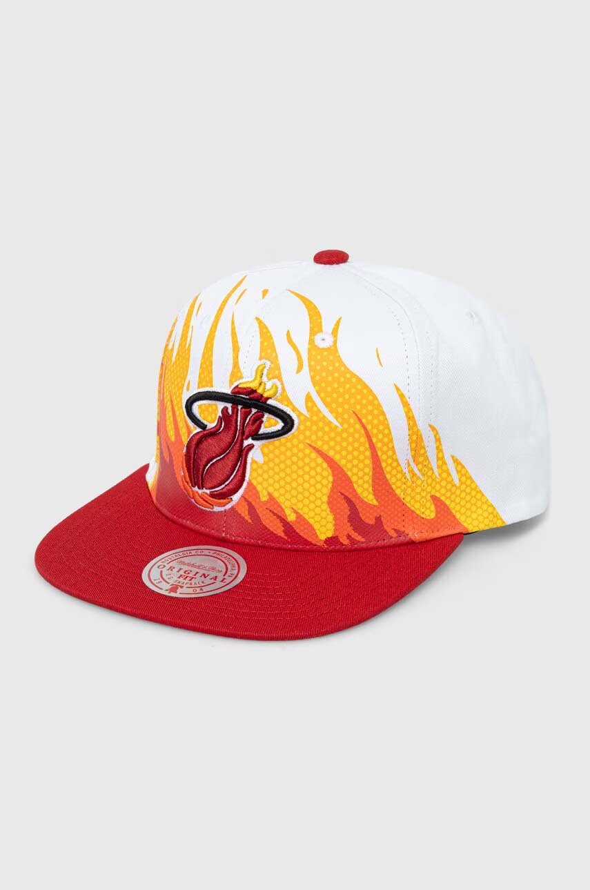 Mitchell&Ness Памучна шапка с козирка MIAMI HEAT