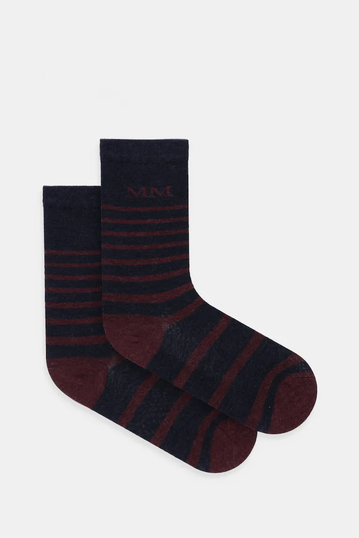 mm by max mara Чорапи с кашмир GERSA в тъмносиньо 2526556018600