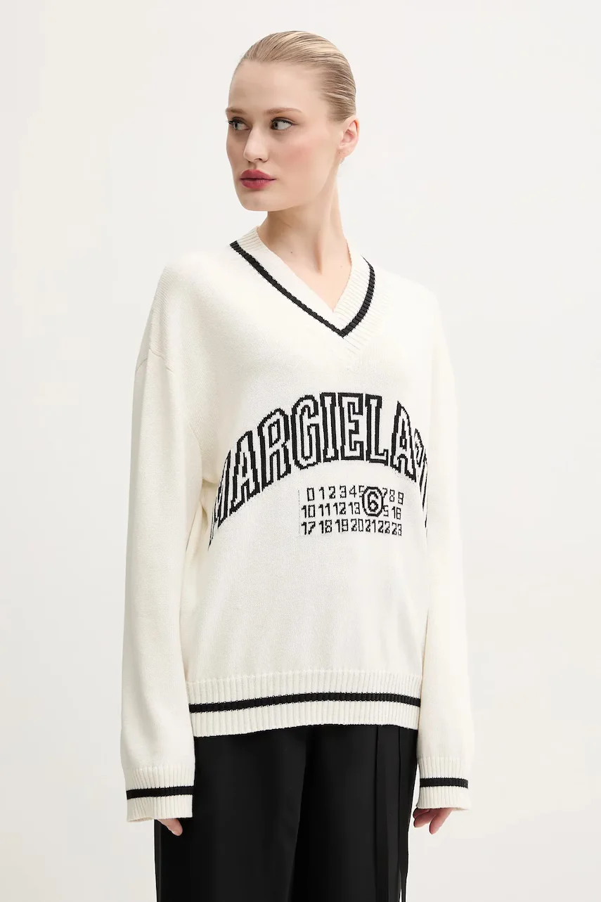 MM6 Maison Margiela Пуловер с вълна
