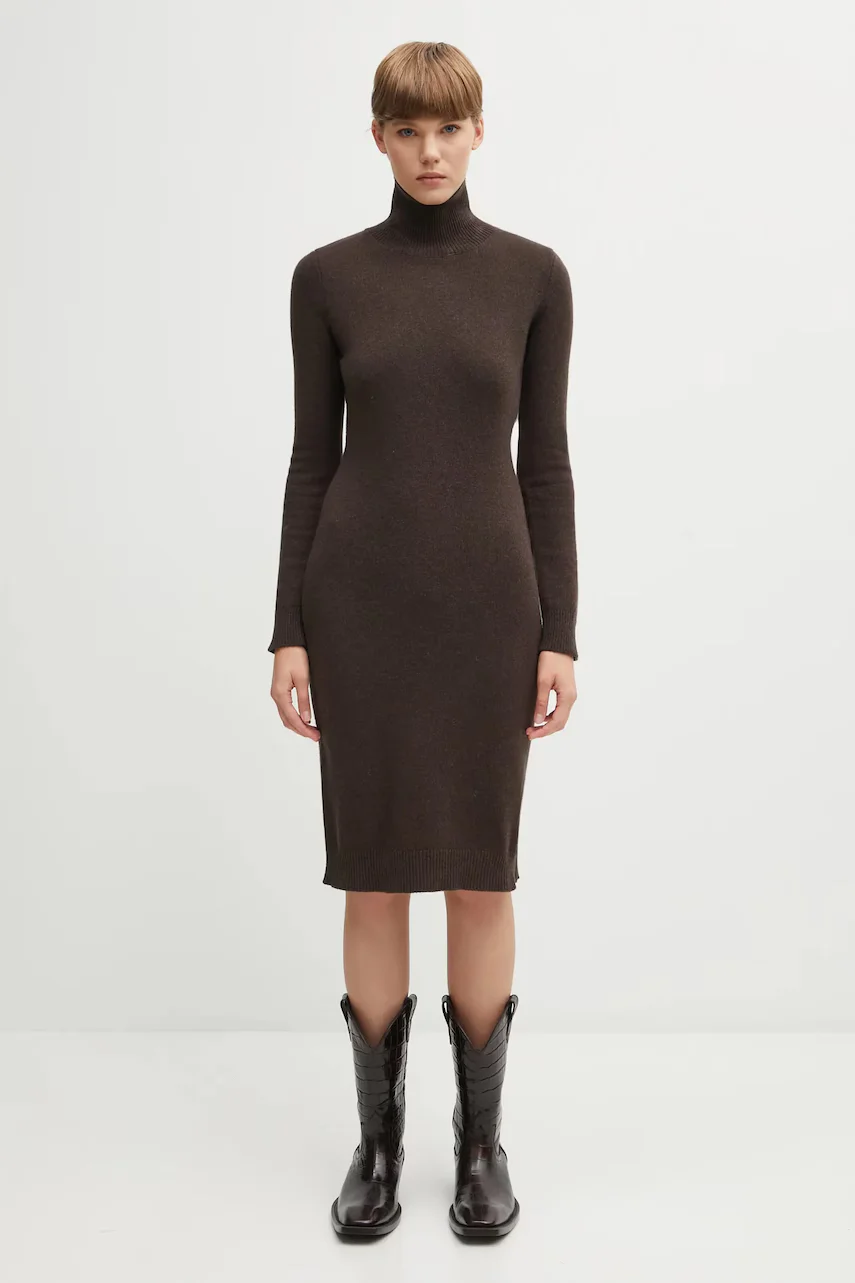 MM6 Maison Margiela Рокля с вълна