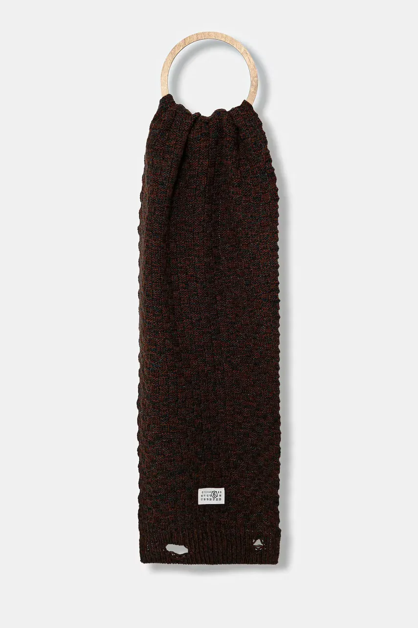 MM6 Maison Margiela Шал с вълна
