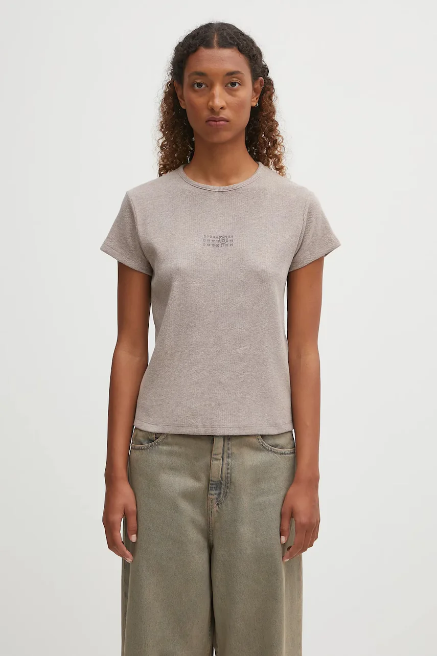 MM6 Maison Margiela Тениска с вълна