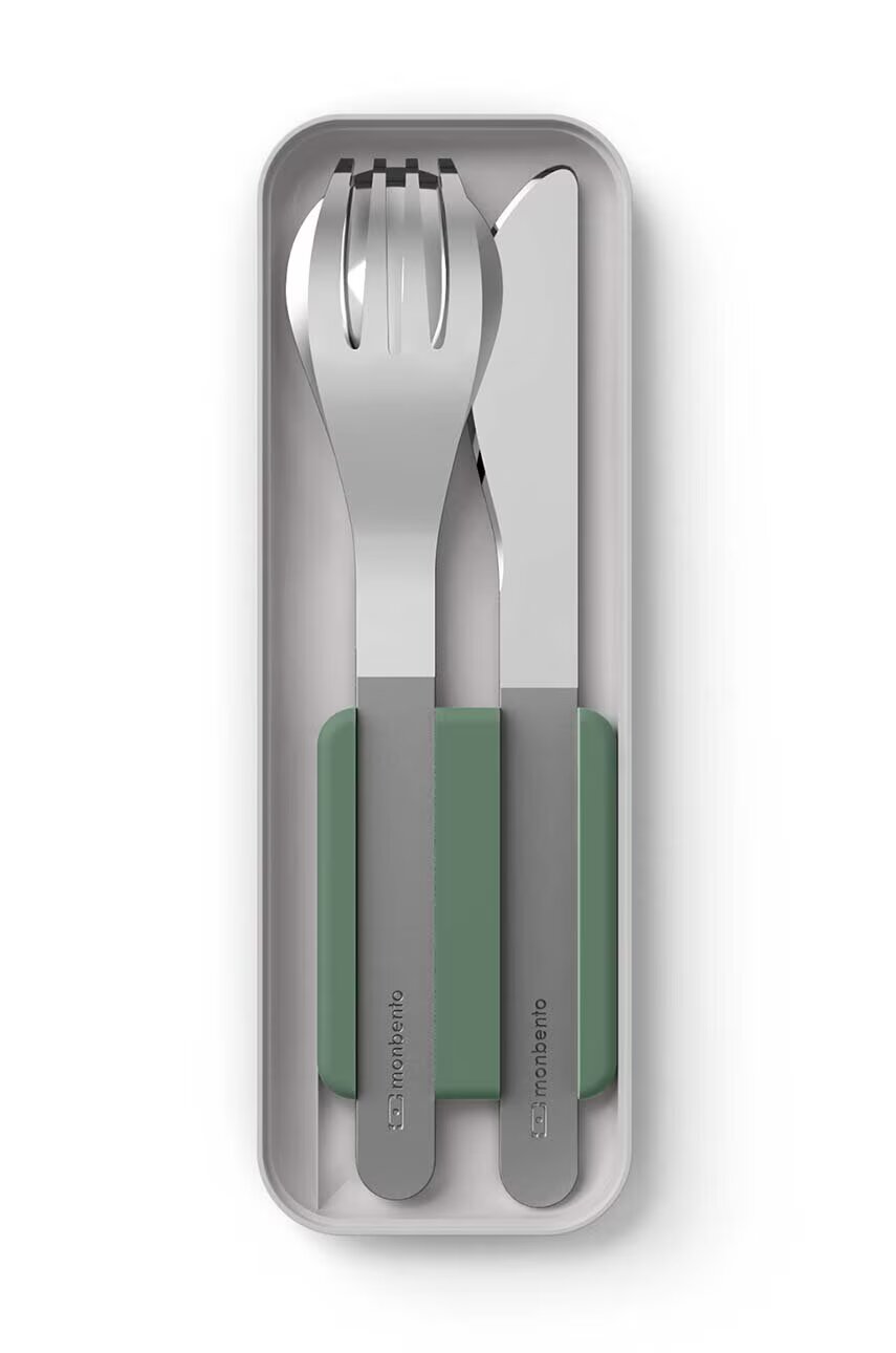 Monbento Комплект прибори за хранене в калъф Slim Nest (3 броя)
