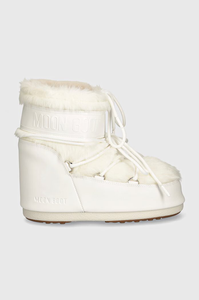 Moon Boot Апрески MB ICON LOW FAUX FUR в бяло 80D1409390 A002