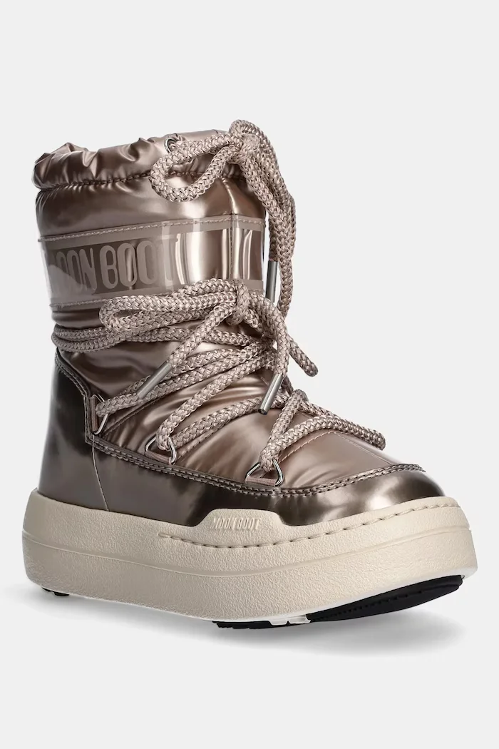 Moon Boot Детски апрески JR PARK BOOT в златисто 80D3440020