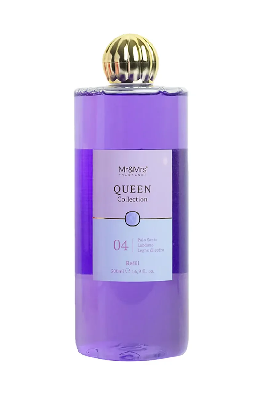 Mr & Mrs Fragrance Пълнител за дифузер Queen 04 500 ml