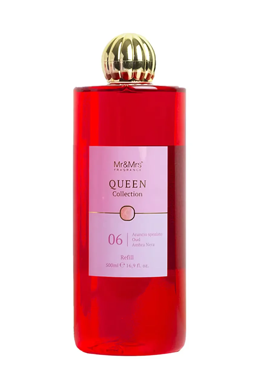 Mr & Mrs Fragrance Пълнител за дифузер Queen 06 500 ml