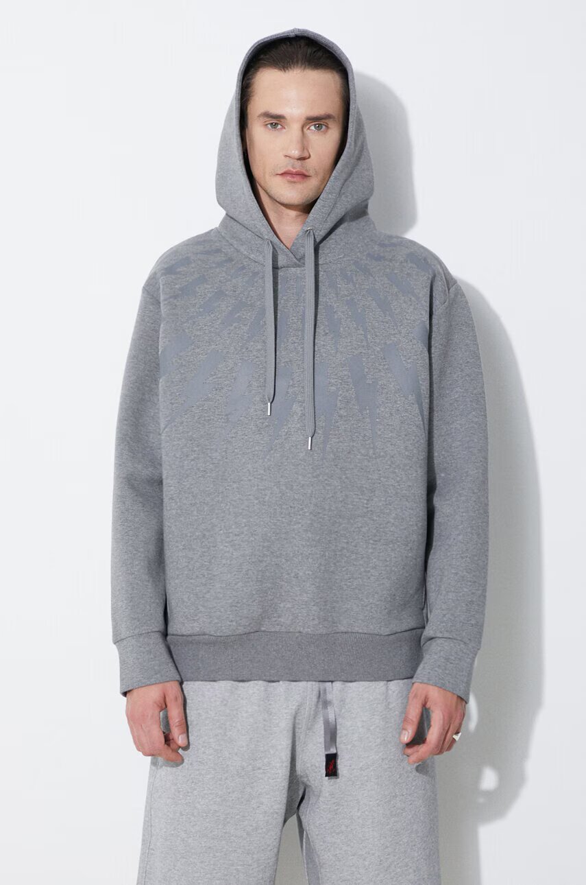 Neil Barrett Суичър Fairisle Thunderbolt Sweatshirt