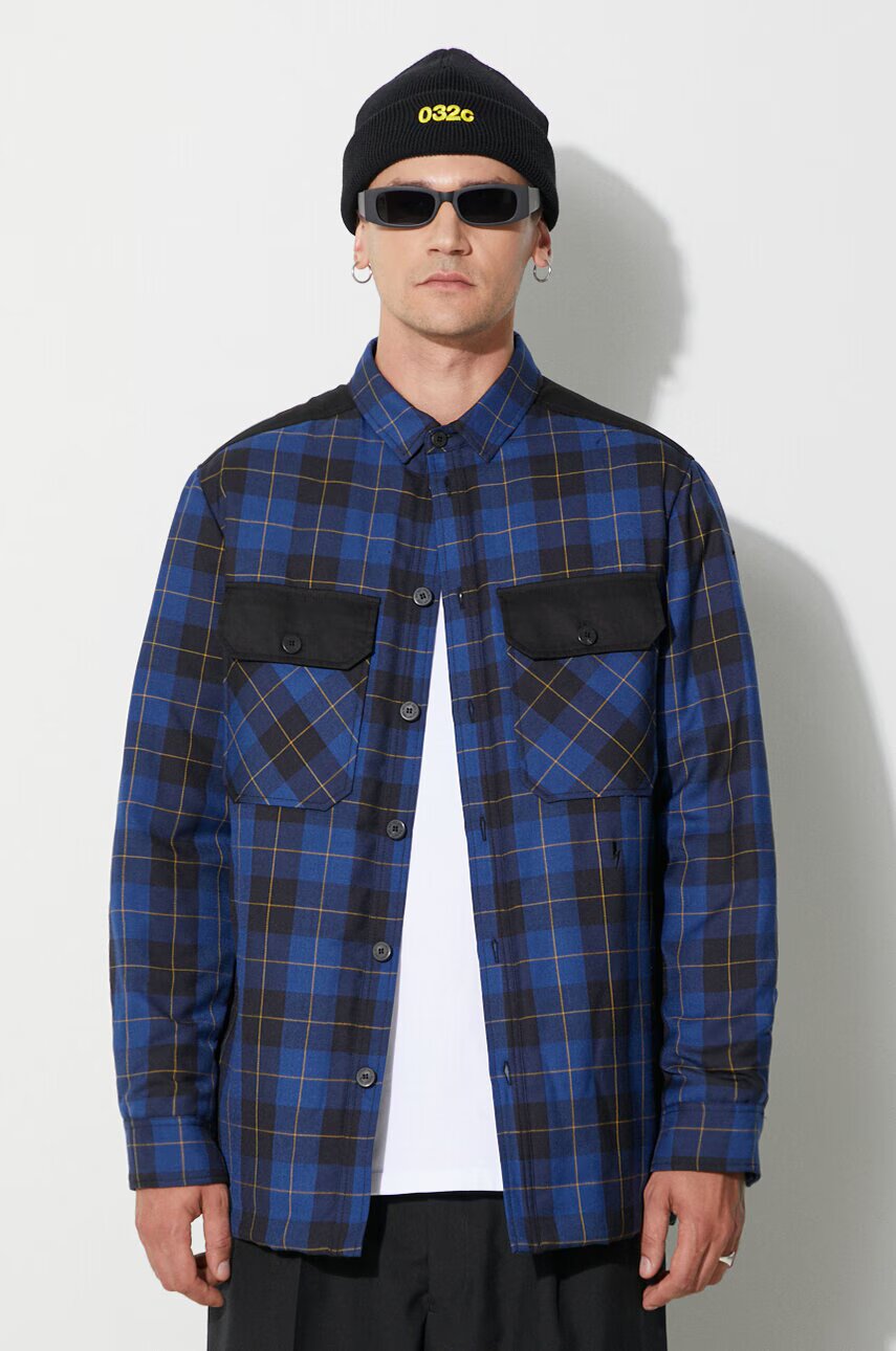 Neil Barrett Яке Neil Barett LOOSE BICOLOR FLAP POCKET PADDED