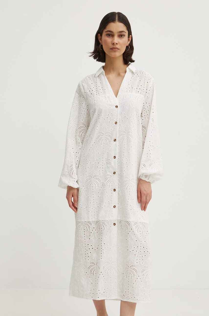 Never Fully Dressed Памучна рокля Jenna Shirt dress