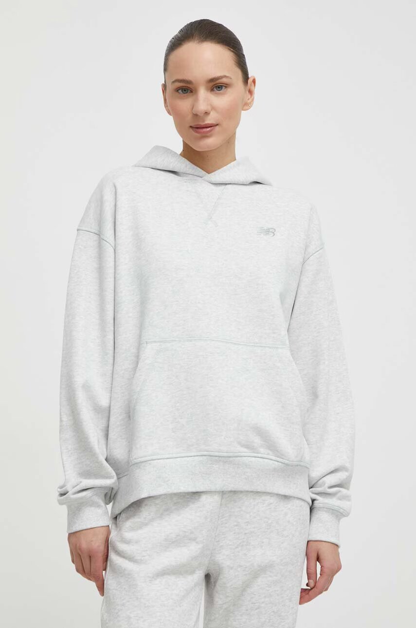 New Balance Памучен суичър WT41537AHH