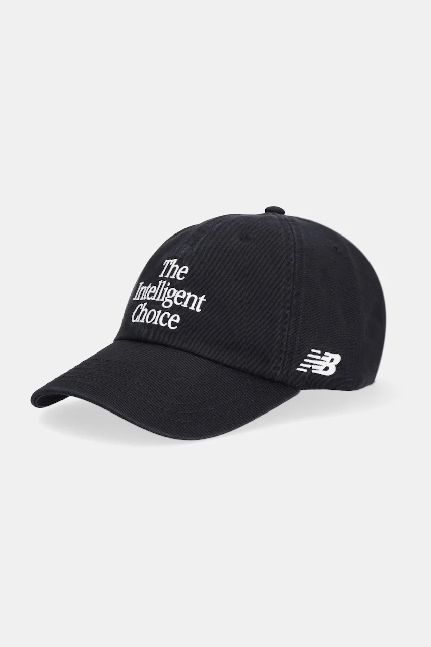 New Balance Памучна шапка с козирка