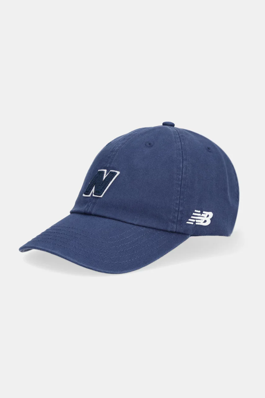 New Balance Памучна шапка с козирка