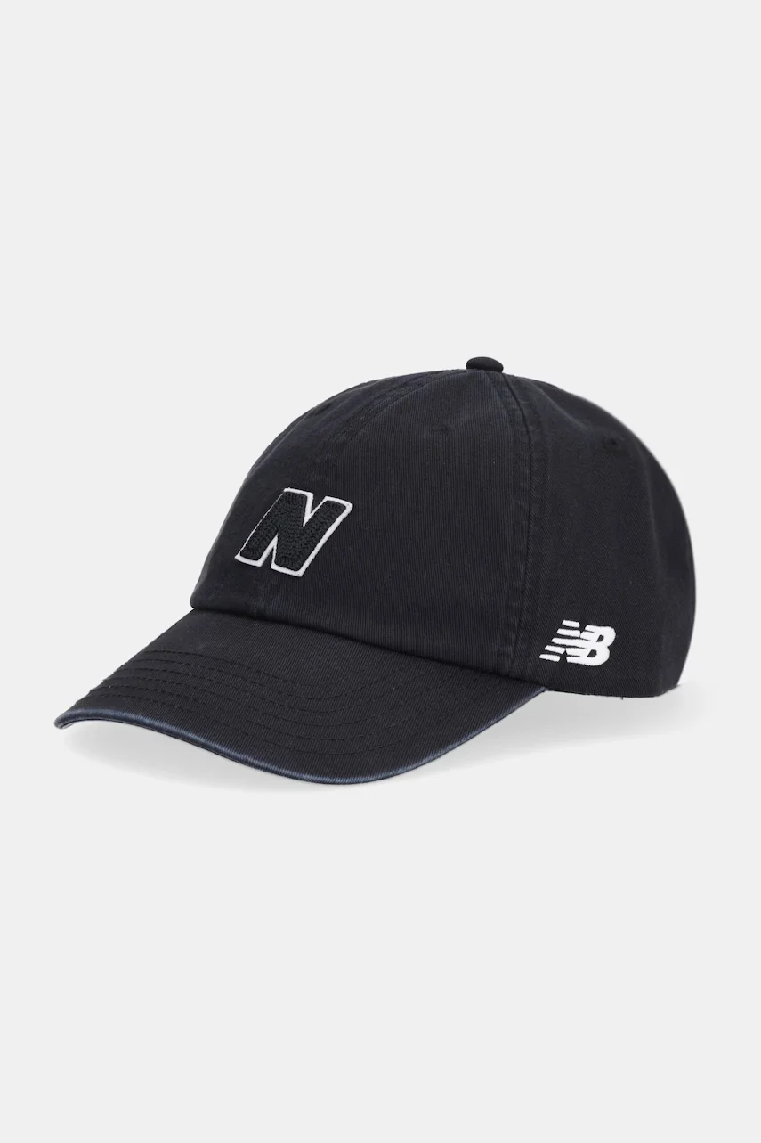 New Balance Памучна шапка с козирка