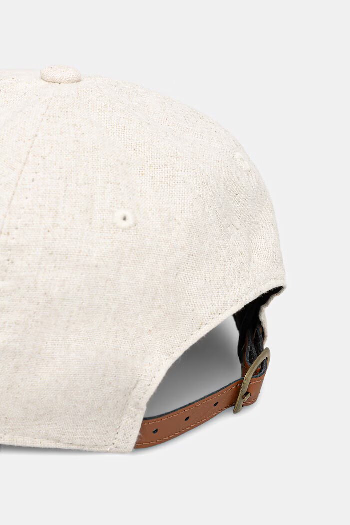 New Era бейзболна шапка ленена 9TWENTY® бежова 60771832
