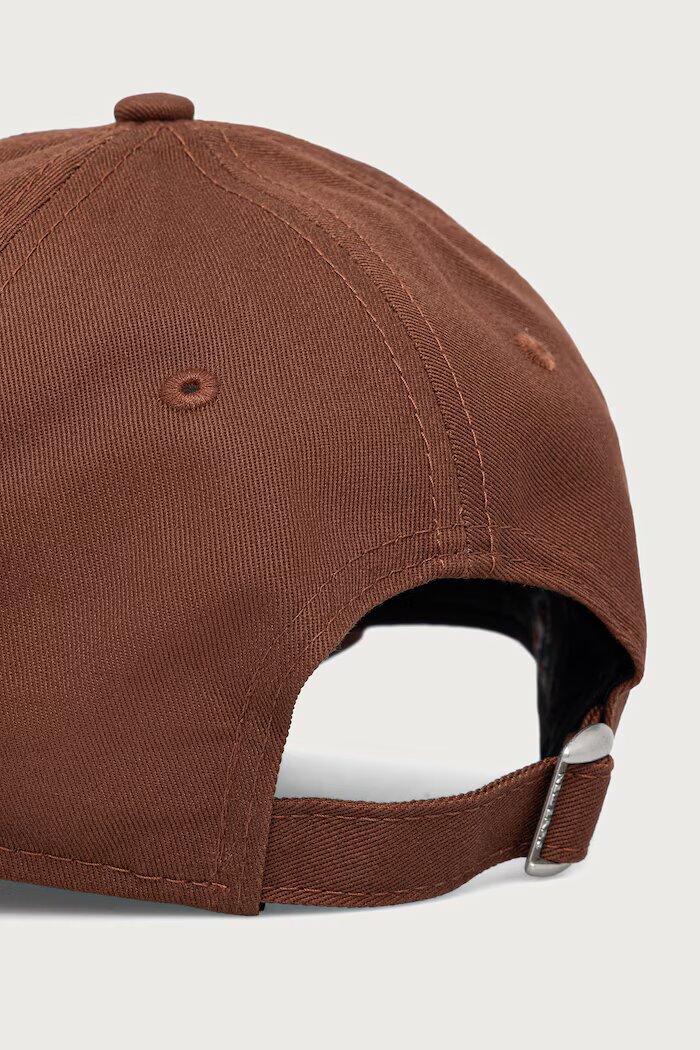 New Era бейзболна шапка от памук LEAGUE ESS MIDI 9FORTY® кафява 60915932