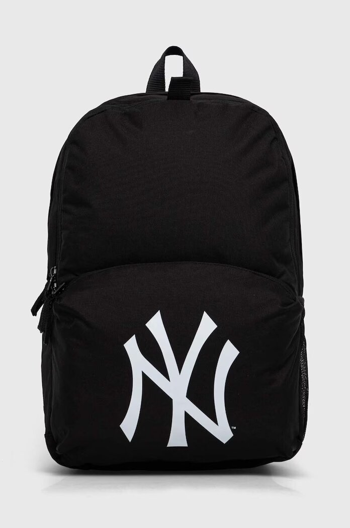 New Era Раница MLB NEW YORK YANKEES в черно голям размер с принт 60503791