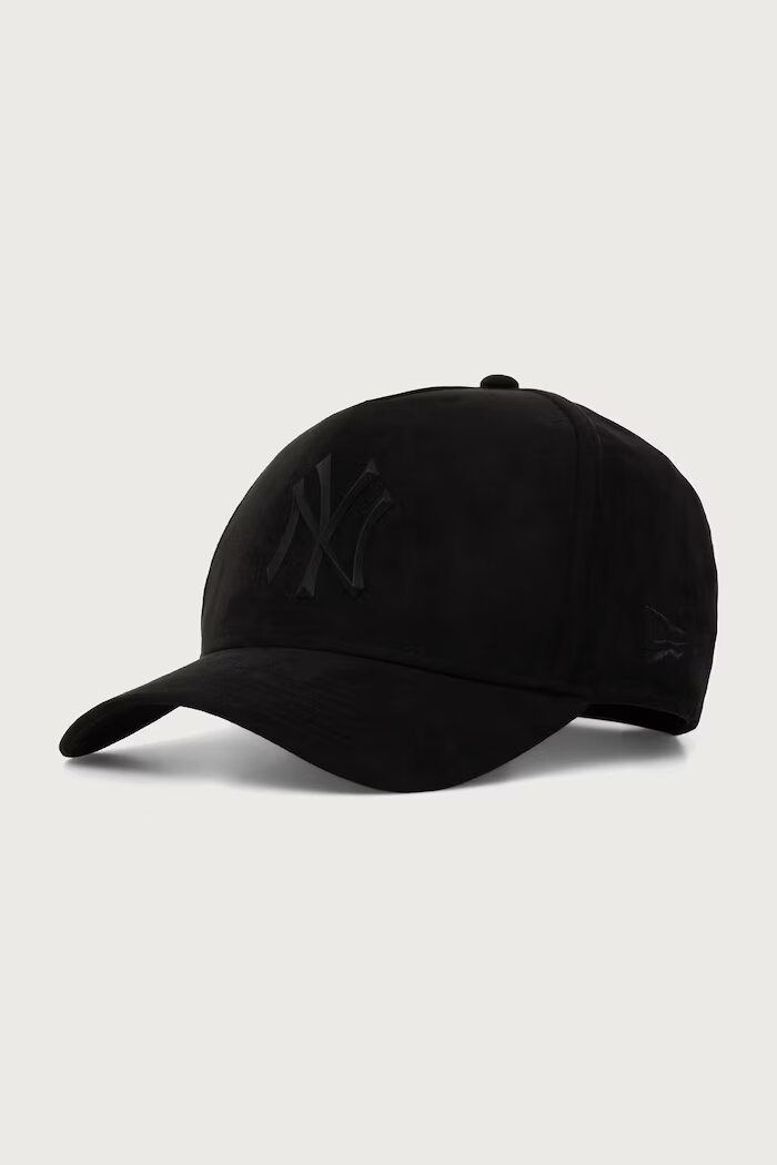 New Era шапка с козирка FAUX SUEDE E-FRAME черна 60580814