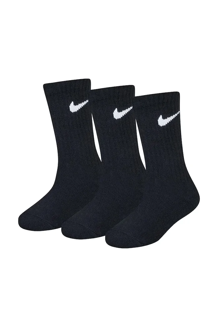 Nike чорапи за деца 3 броя черни RN0027