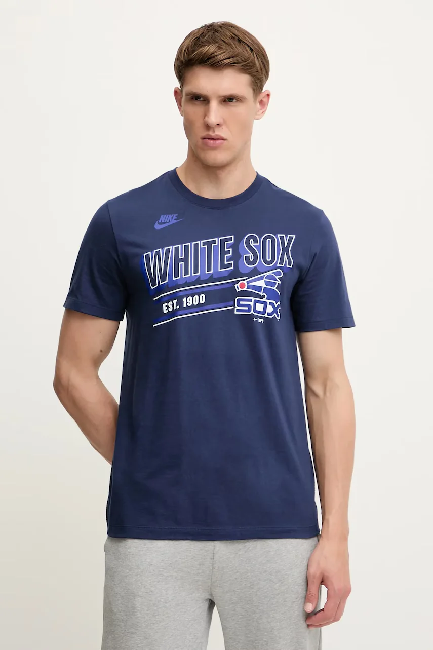 Nike Памучна тениска Chicago White Sox 1976-85