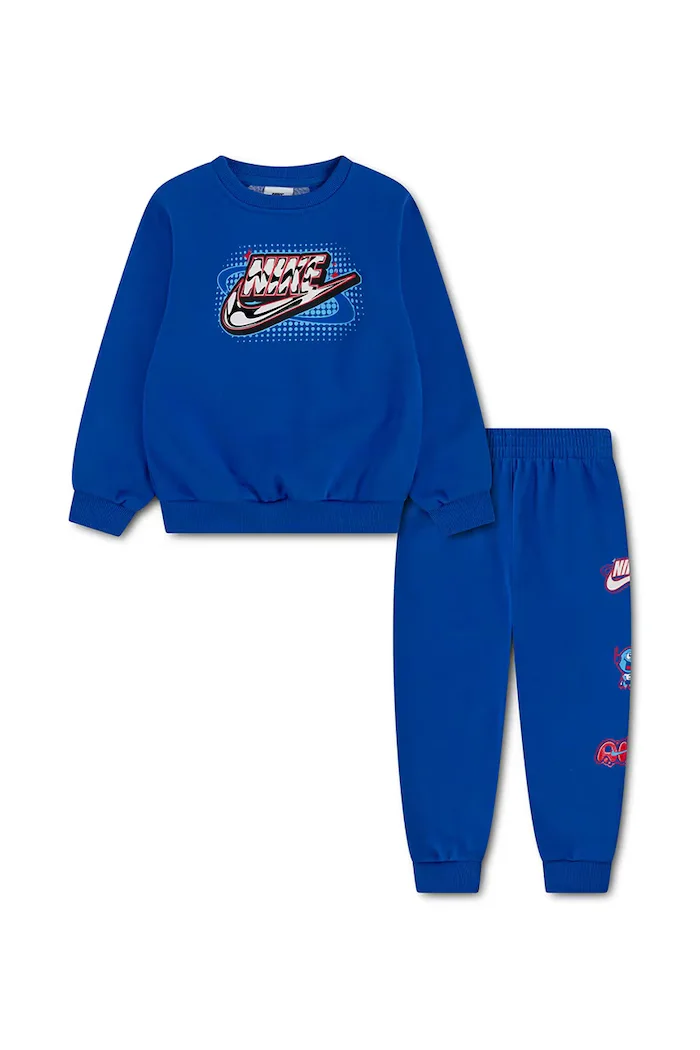 Nike спортен комплект анцуг за деца с памук син 86P205