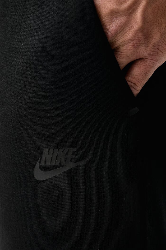 Nike Sportswear панталон джогър мъжки с памук Tech черен HV0959.010