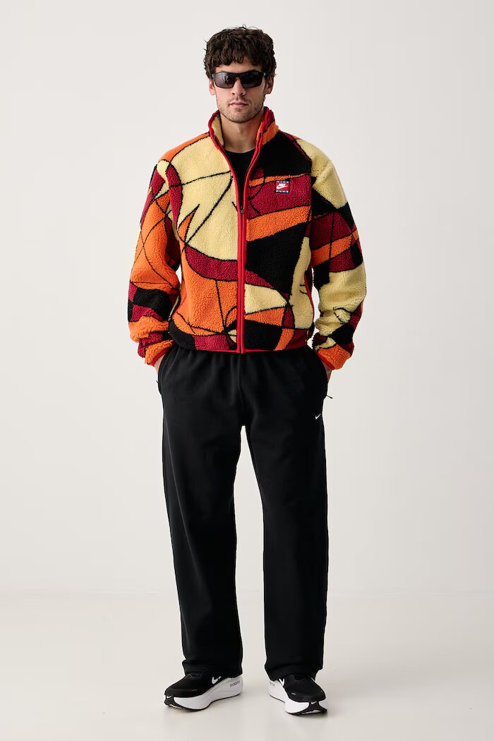 Nike Sportswear поларен суичър мъжки Club червен IM5857.657