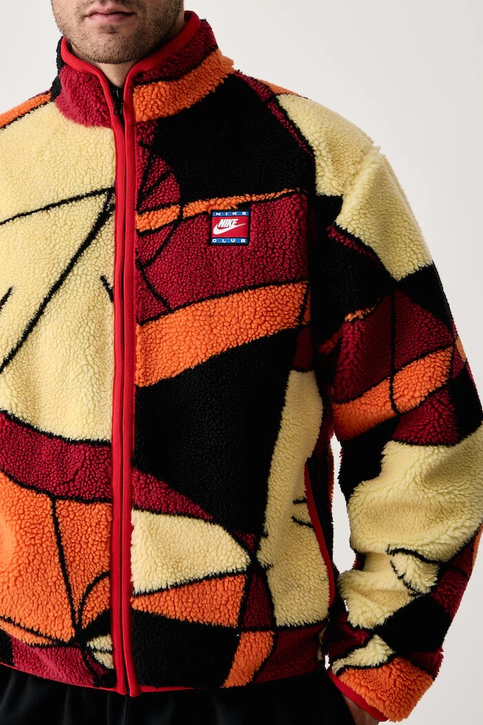Nike Sportswear поларен суичър мъжки Club червен IM5857.657