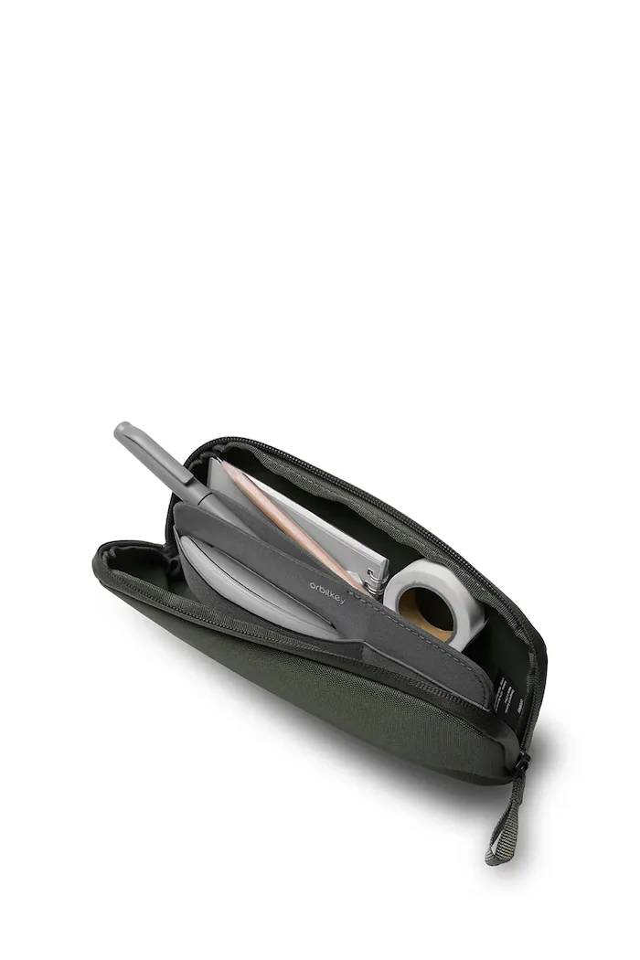 Orbitkey Моливник Pencil Case 23 x 9 x 5 cm в зелено
