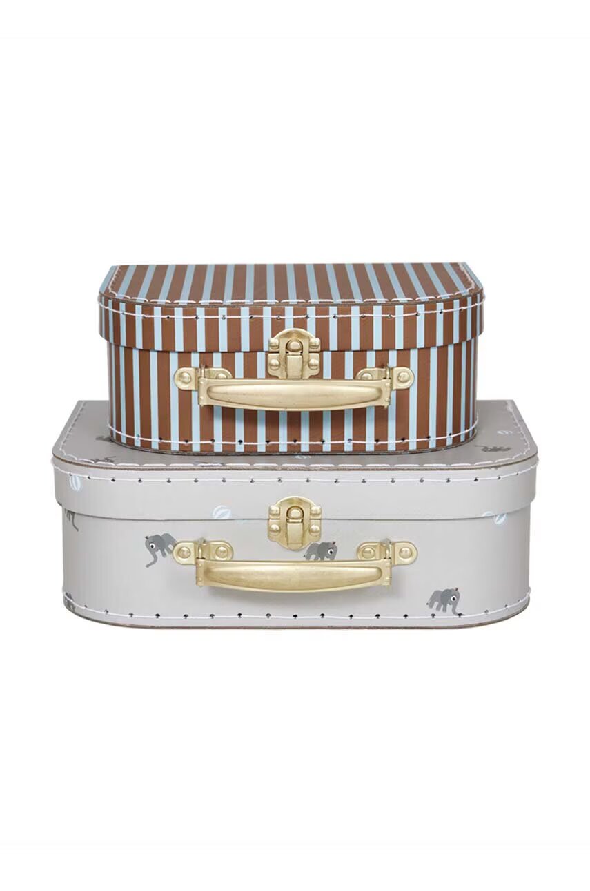 OYOY Куфар Mini Suitcase Elephant (2 броя)
