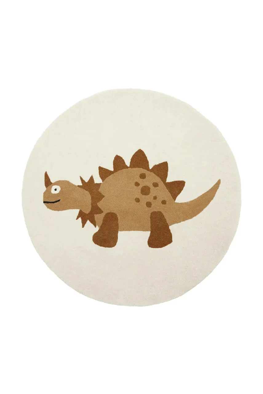 OYOY Вълнен килим Dino O120 cm