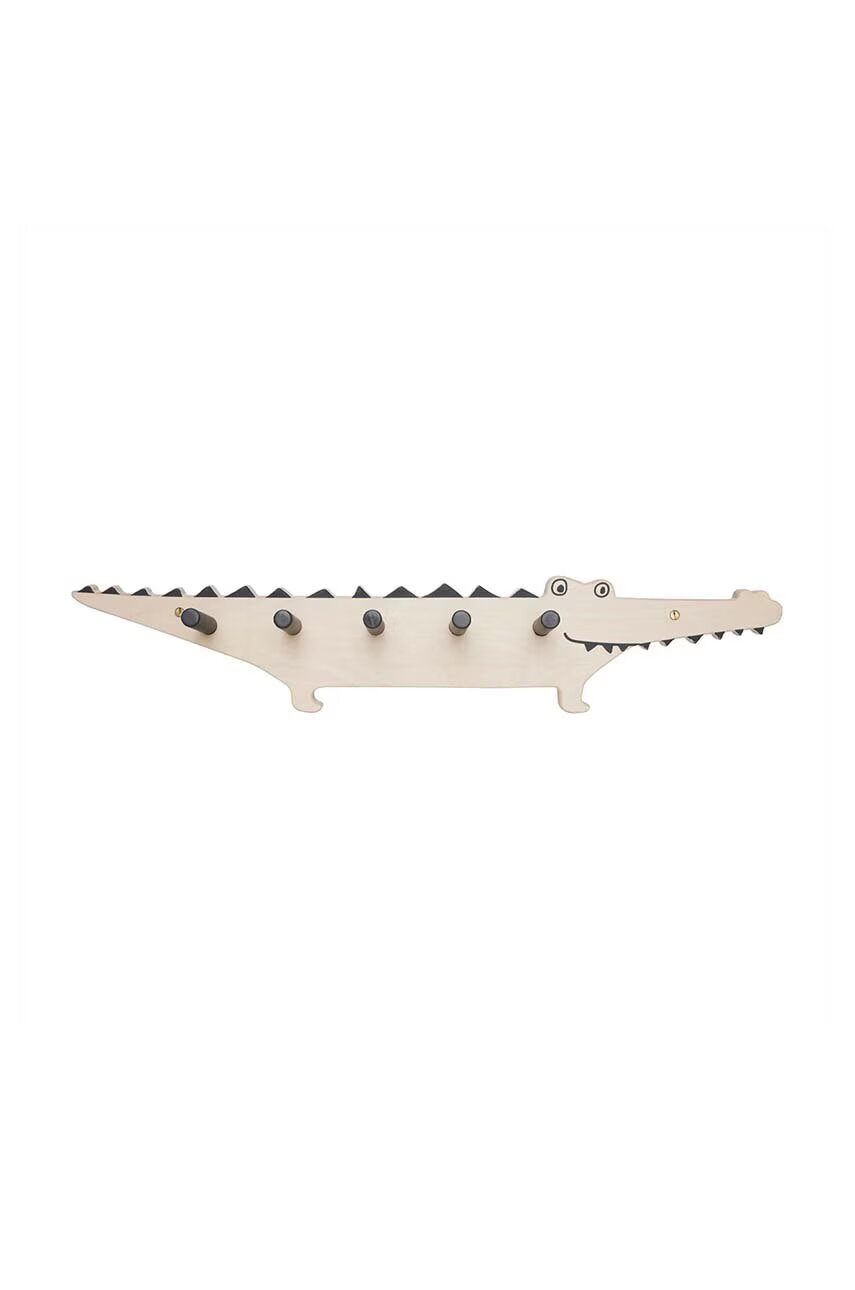 OYOY Закачалка за стена Crocodile Coat Rack
