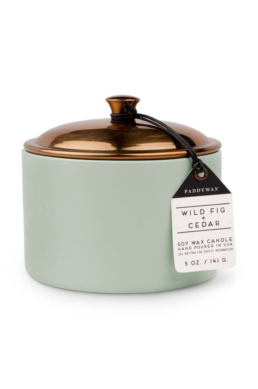 Paddywax Ароматна соева свещ Wild Fig and Cedar 141 g
