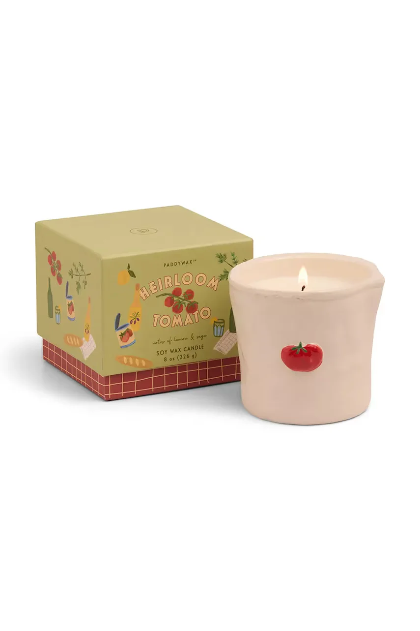 Paddywax Декоративна свещ Tomato Embosse 226 g