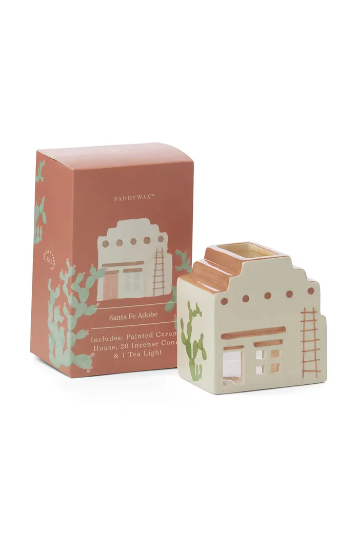 Paddywax Керамична къщичка за ароматни пръчици Santa Fe Adobe