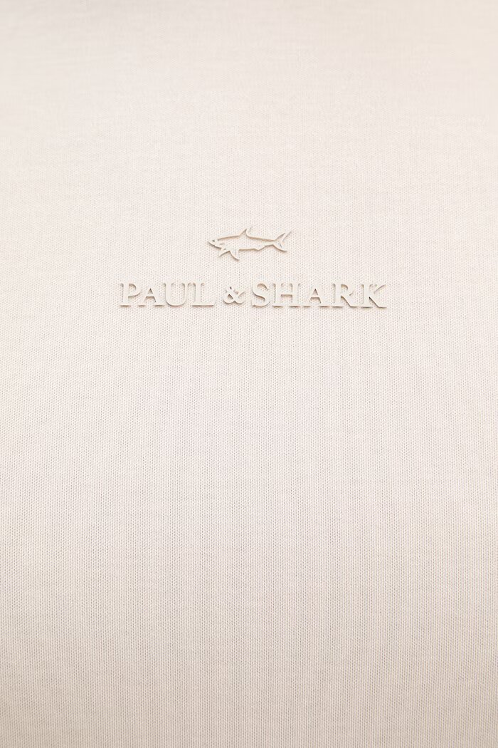 Paul&Shark тениска мъжка памучна бежова 26411049
