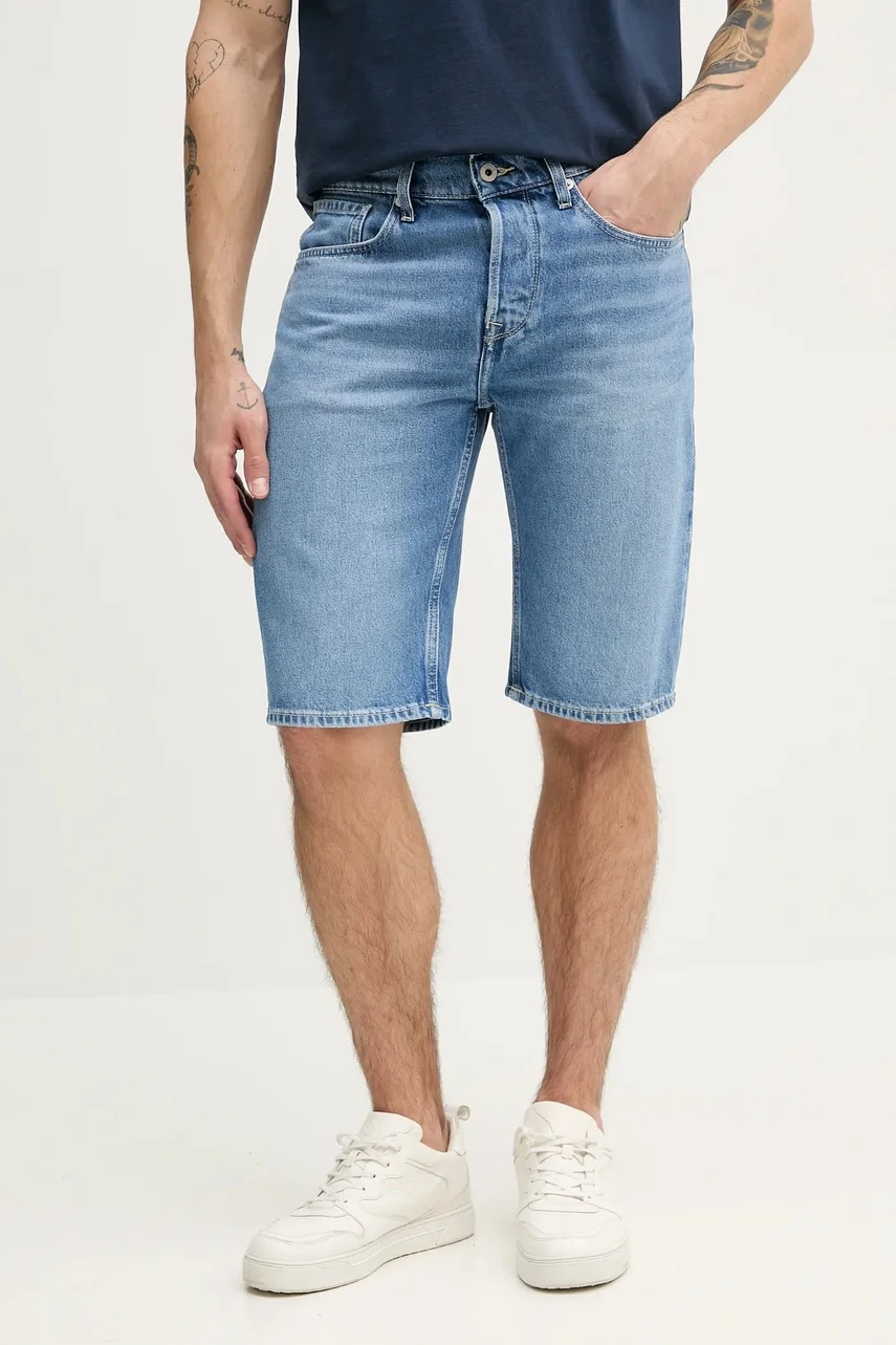Pepe Jeans Дънков къс панталон RELAXED SHORT CALLEN
