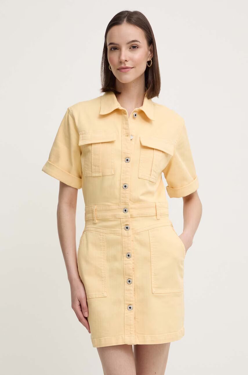Pepe Jeans Дънкова рокля JILL