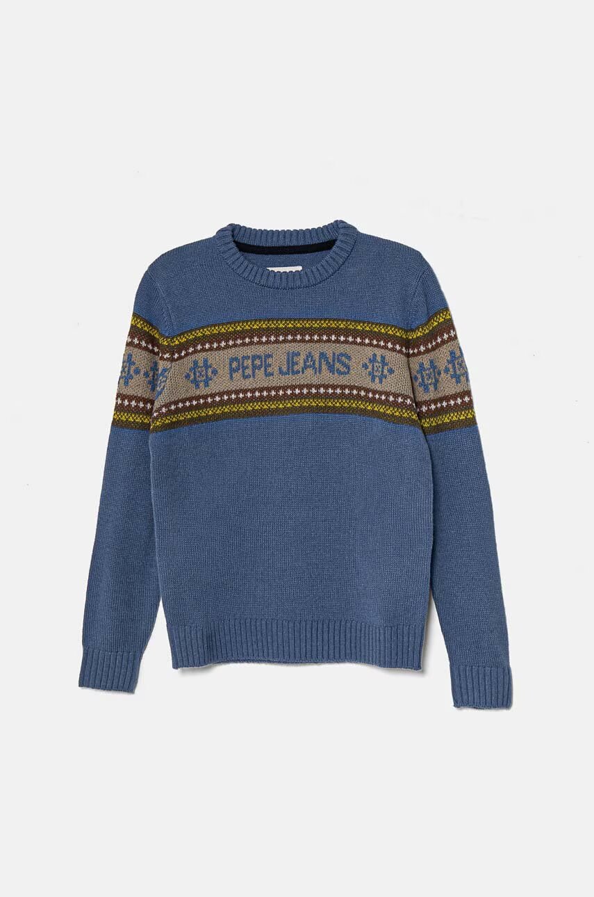 Pepe Jeans Детски пуловер с вълна DEAN