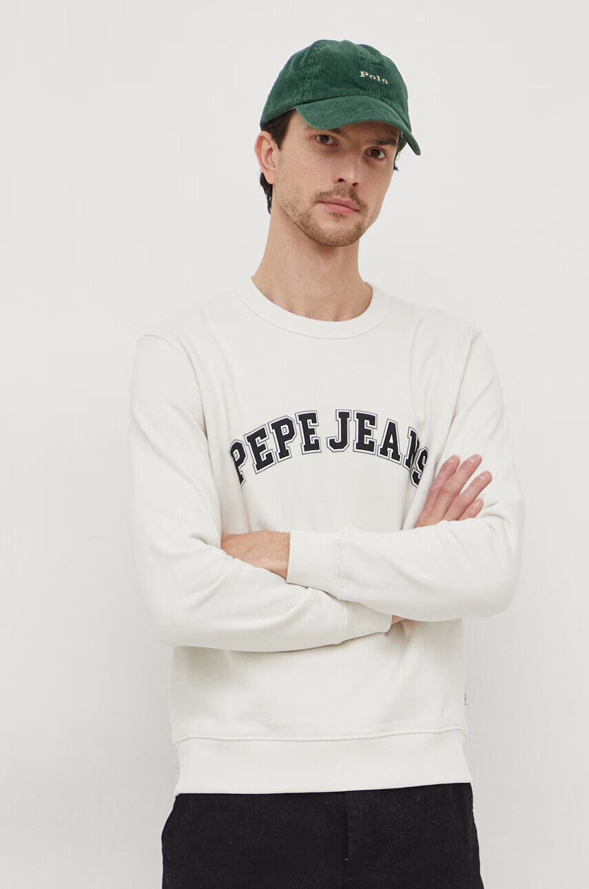 Pepe Jeans Памучен суичър Raven