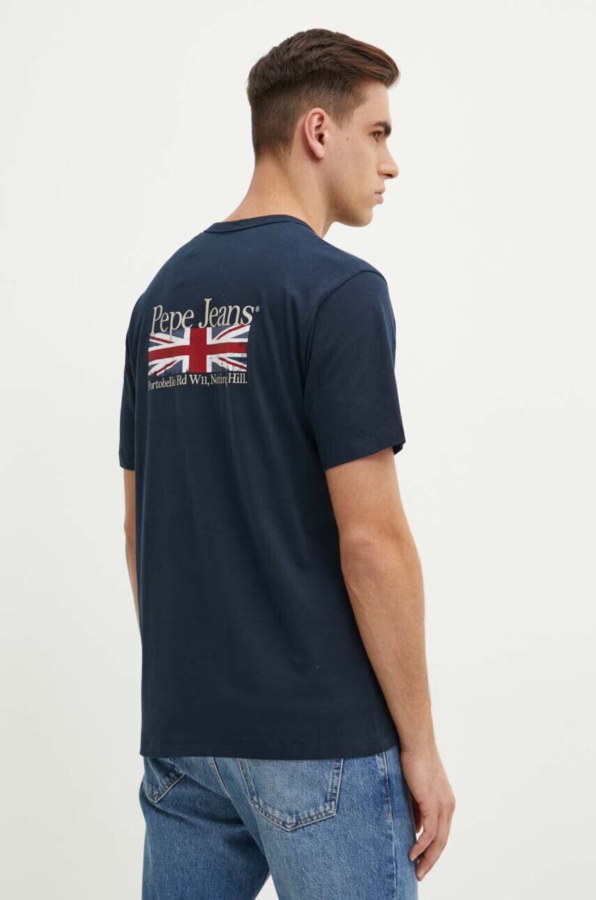 Pepe Jeans Памучна тениска ALFIE