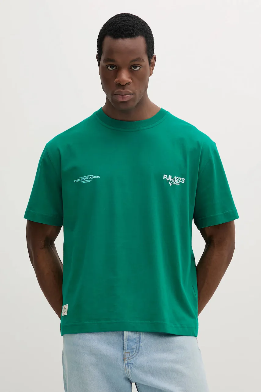 Pepe Jeans Памучна тениска COLVILLE