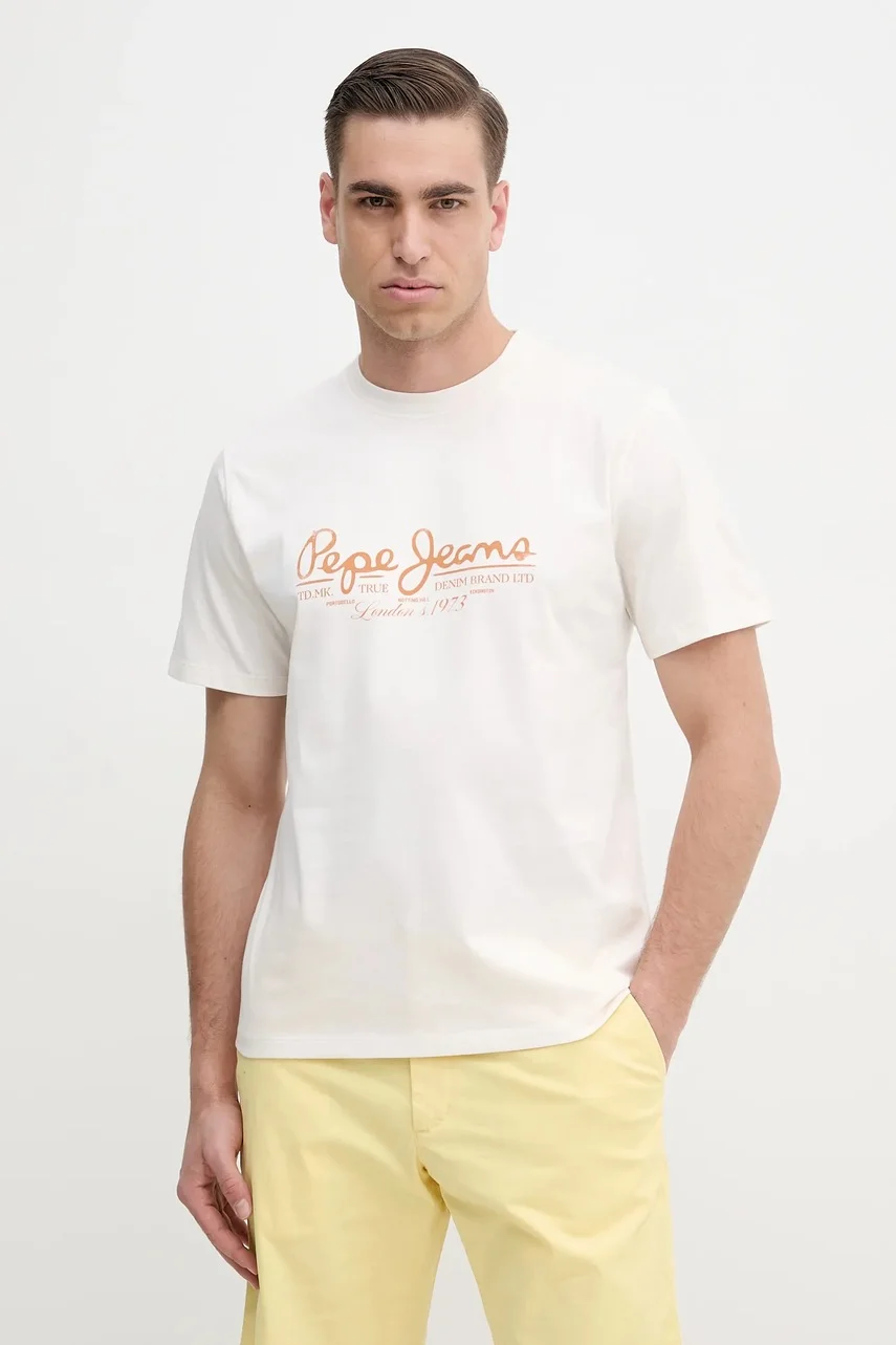 Pepe Jeans Памучна тениска DUMAS TEE