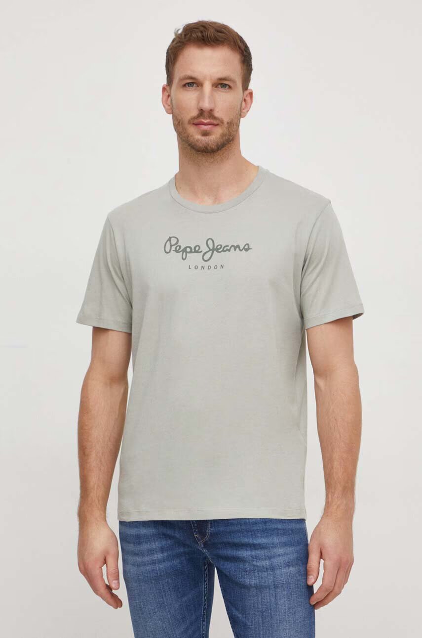 Pepe Jeans Памучна тениска Eggo N