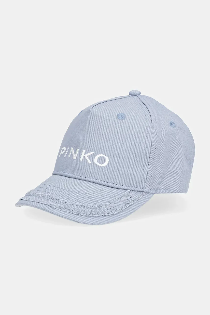Pinko Детска памучна шапка с козирка