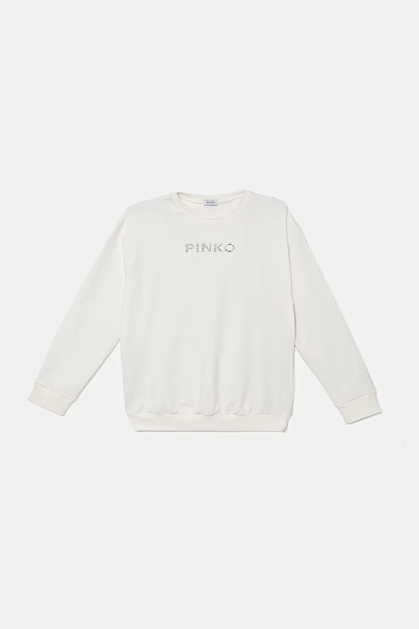 Pinko Детски памучен суичър